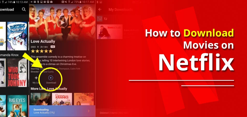 How to Download Movies on Netflix On Phone, Laptop, Etc.